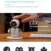 Eilik Smart Robot Intelligent Ai Robots Interactive Emo Accompany Spanish Voice Electronic Kid Toys Custom Desktop Smart Robot - Image 24