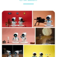 Eilik Smart Robot Intelligent Ai Robots Interactive Emo Accompany Spanish Voice Electronic Kid Toys Custom Desktop Smart Robot - Image 34