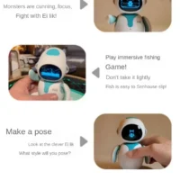 Eilik Smart Robot Intelligent Ai Robots Interactive Emo Accompany Spanish Voice Electronic Kid Toys Custom Desktop Smart Robot - Image 28